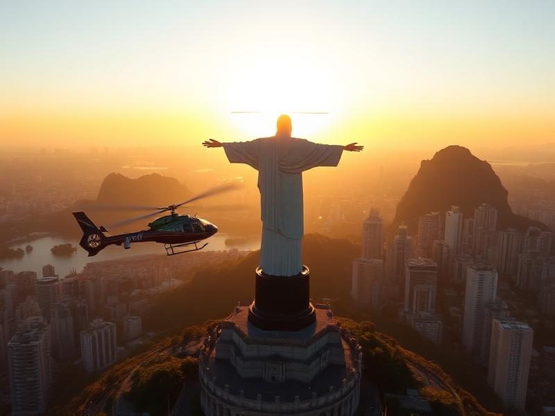 Rio Peaks Helicopter Flight