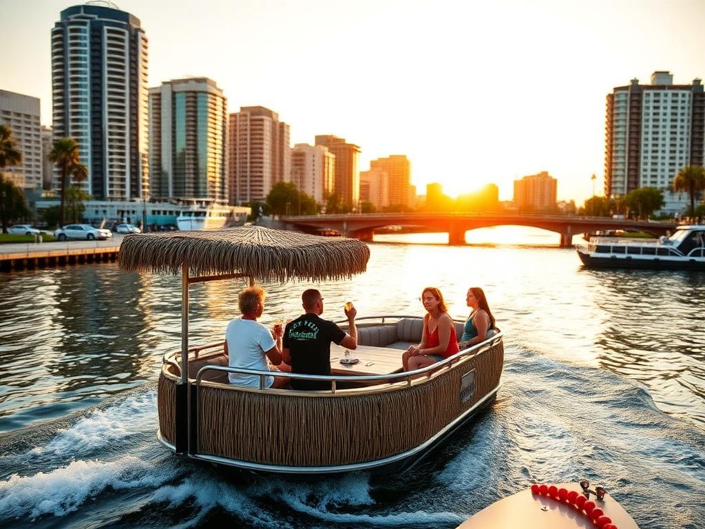 Downtown Tampa Tiki Cruise
