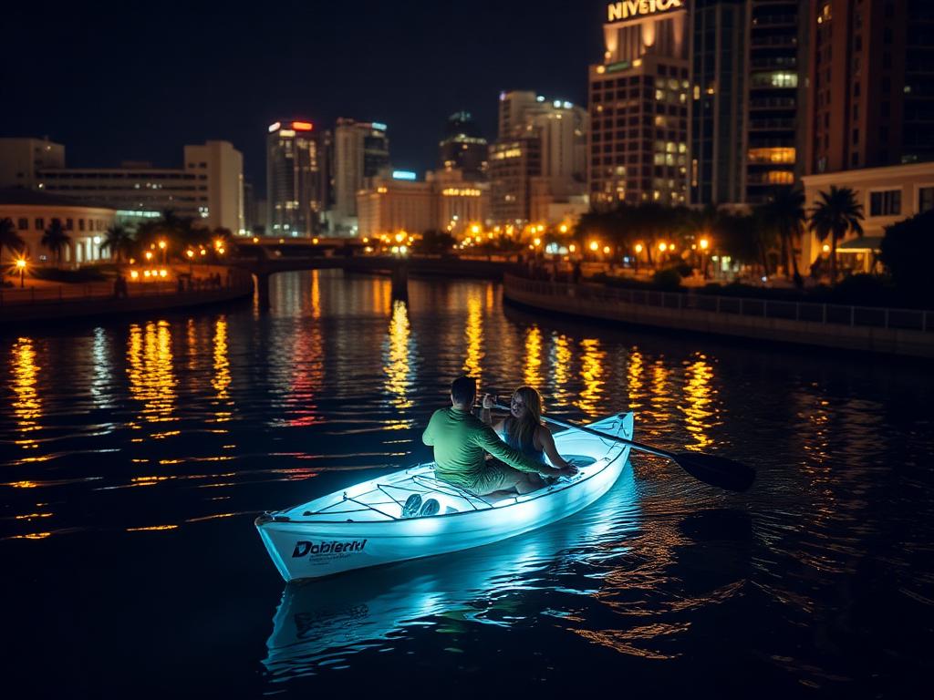 Riverwalk Glow Kayaking